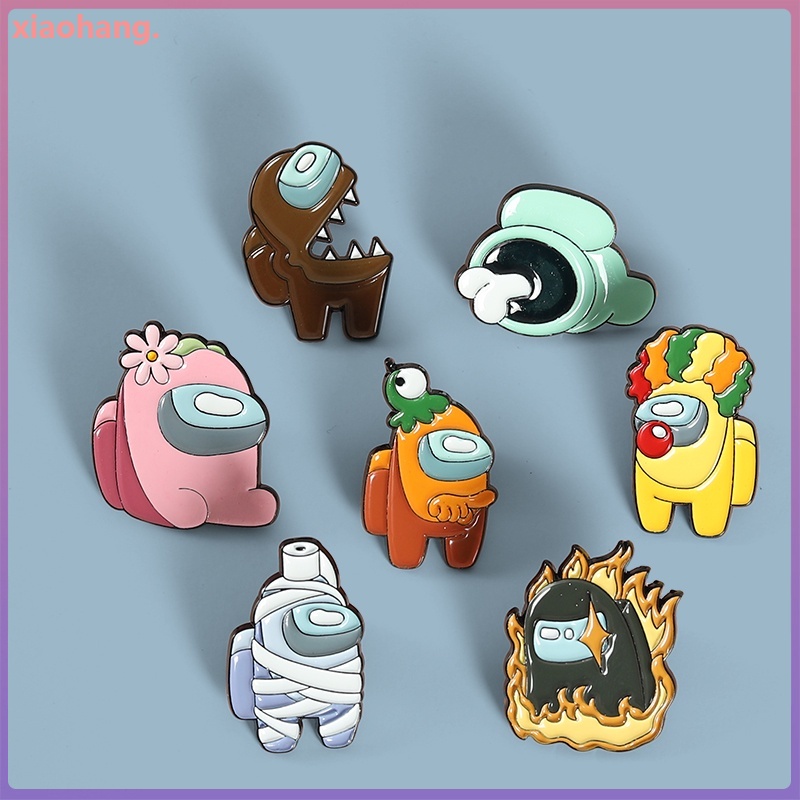 Ghim Cài Áo Hình Nhân Vật Hoạt Hình Vui Nhộn