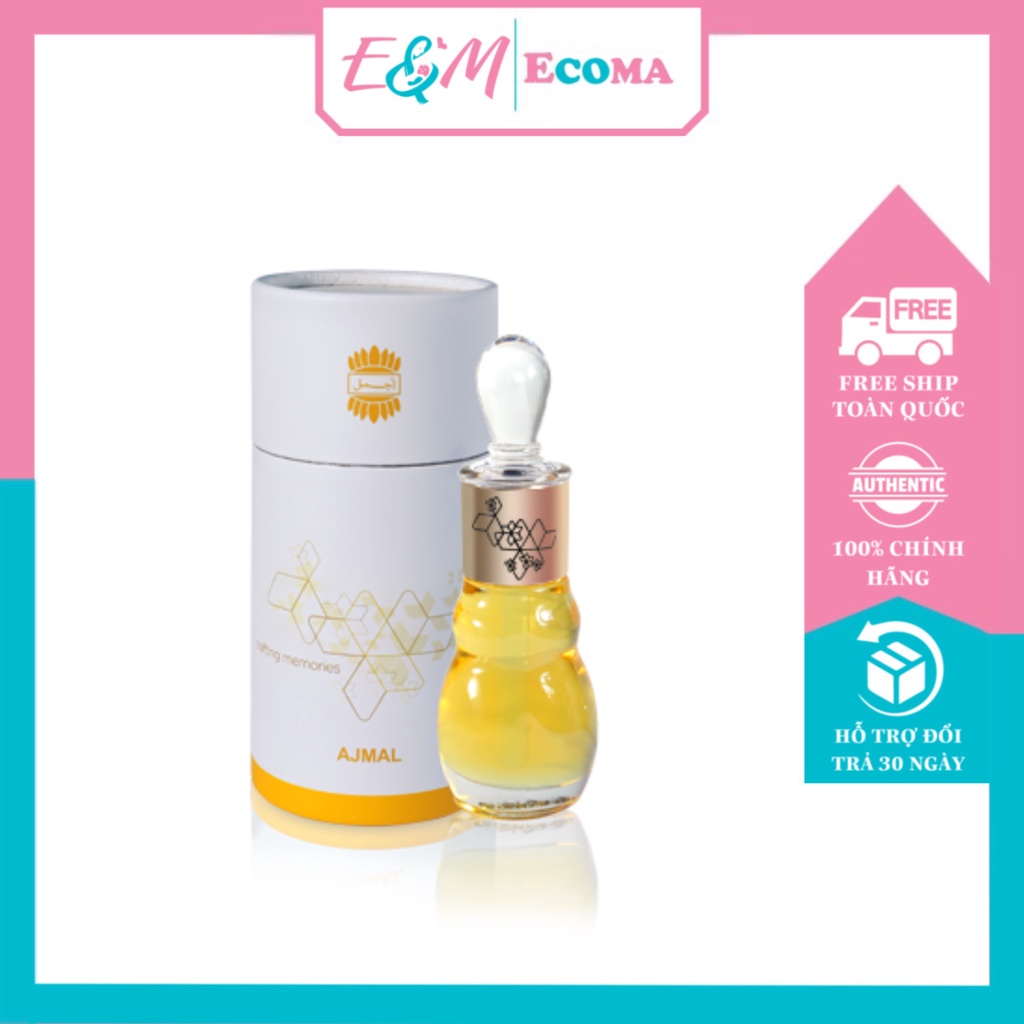Tinh Dầu Nước Hoa Dubai Chính Hãng AJMAL 12ml / Nước Hoa Nam/Nữ/Unisex Thơm Lâu Ngọt Ngào Quyến Rũ - ECOMA
