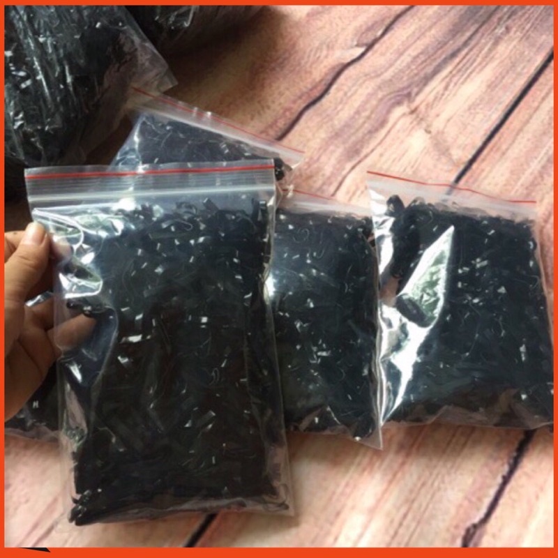 Chun Buộc Tóc Đen Sợi To 100g