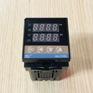 Bộ điều khiển nhiệt độ RKC REX C100 0-400 độ / Điều khiển nhiệt độ REX C100 cho Pt100 can K - i2H4