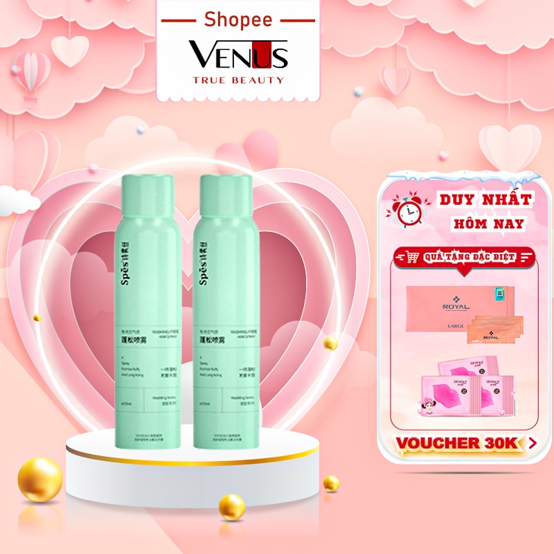 dầu gội khô ,xịt gội đầu khô cấp tốc nội địa trung giúp tóc bồng bềnh không bết dính kéo dài 12h nhập khẩu chính hãng