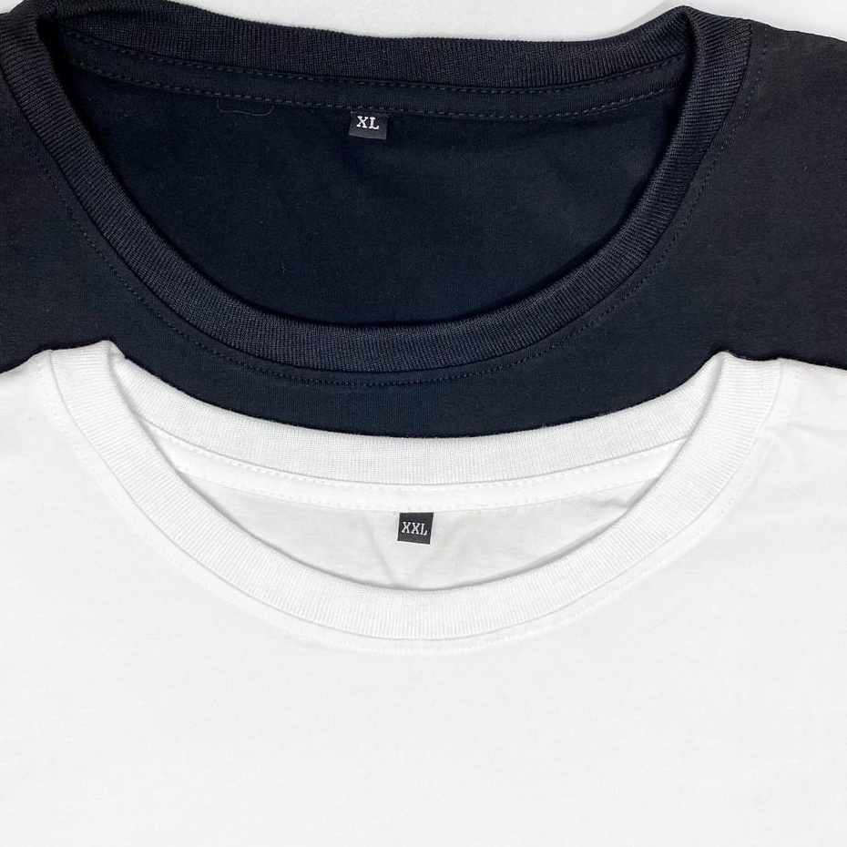 Áo Thun Trơn 100% Cotton Mát Lạnh Vải Dày Dặn Nam Nữ Thời Trang - La mode