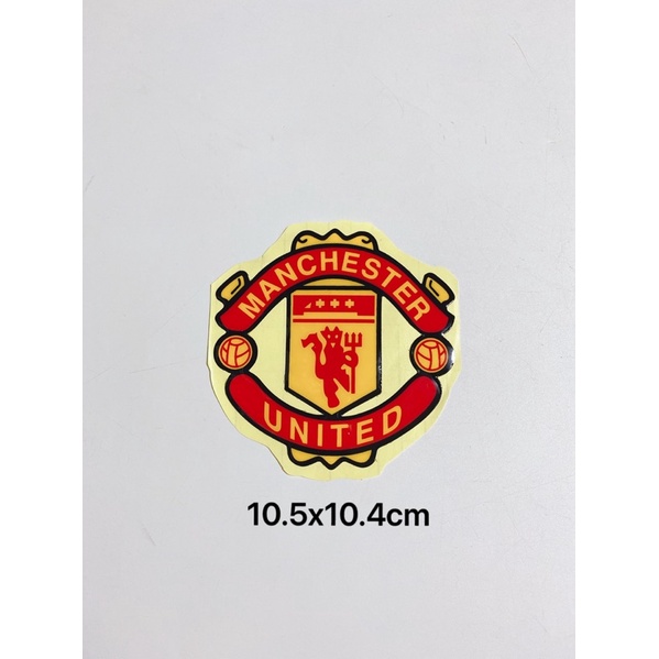 Tem nổi hình Manchester United dán trang trí xe máy và oto, laptop...