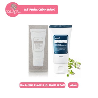 Kem Dưỡng Ẩm Cho Da Khô Klairs Rich Moist Soothing Cream (60ml-80ml)