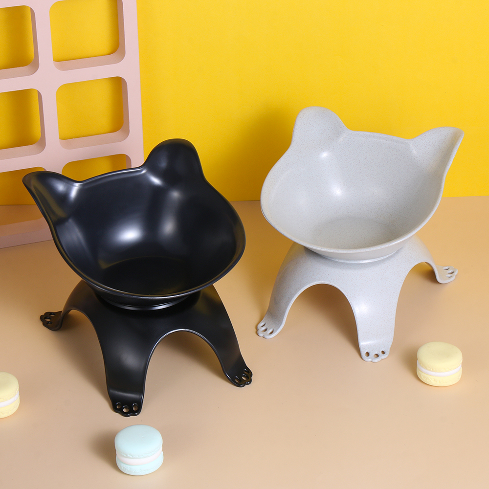 Tô ăn hình tai mèo cho thú cưng