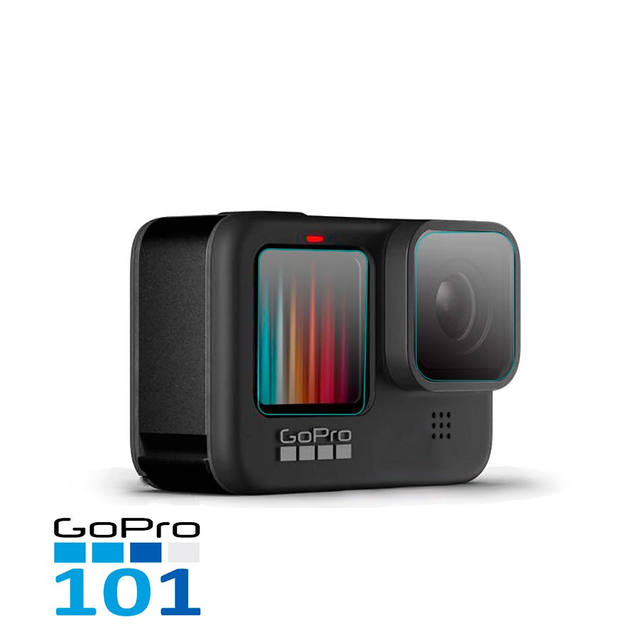 Kính Cường Lực GoPro Hero 9 độ cứng 9H - Cường Lực Go9 - Cường Lực Gopro9 - inoxnamkim - Gopro101