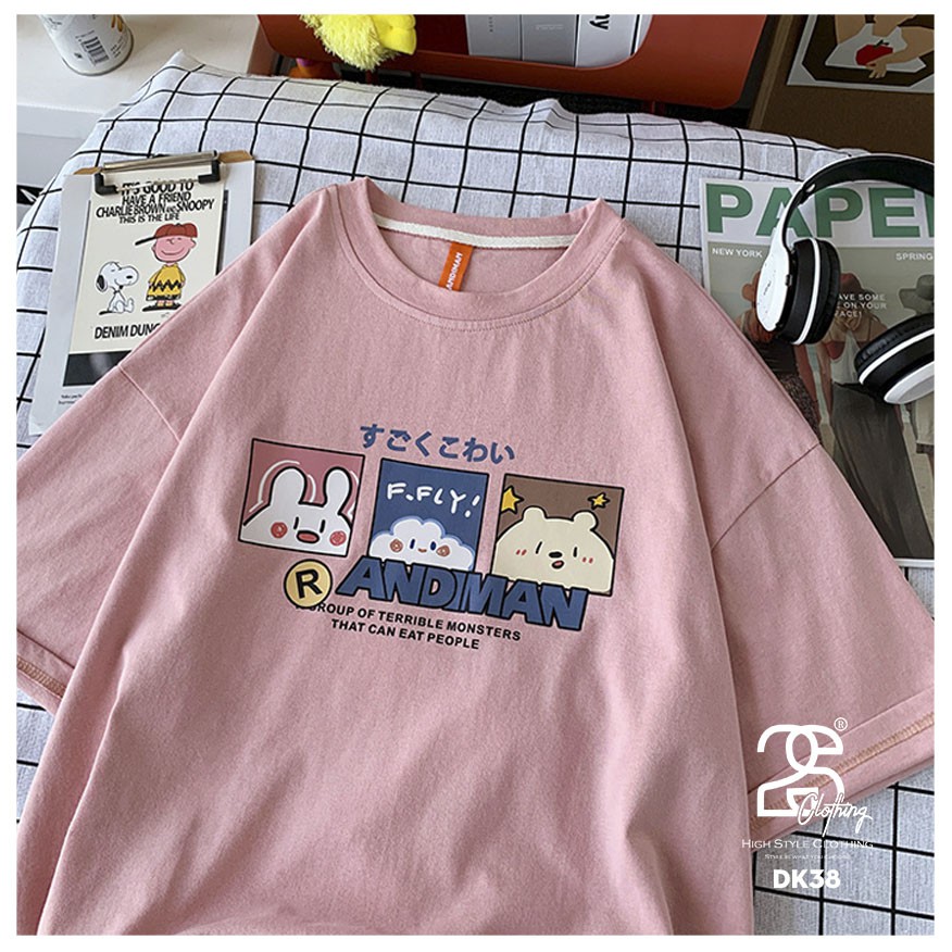 Áo Thun Unisex 2S Clothing - DK38 Form Rộng Tay Lỡ, Áo Phông Nam Nữ Freesize | BigBuy360 - bigbuy360.vn