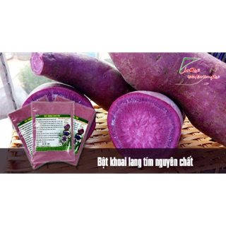 Bột khoai lang tạo màu tím Chợ Quê 50g