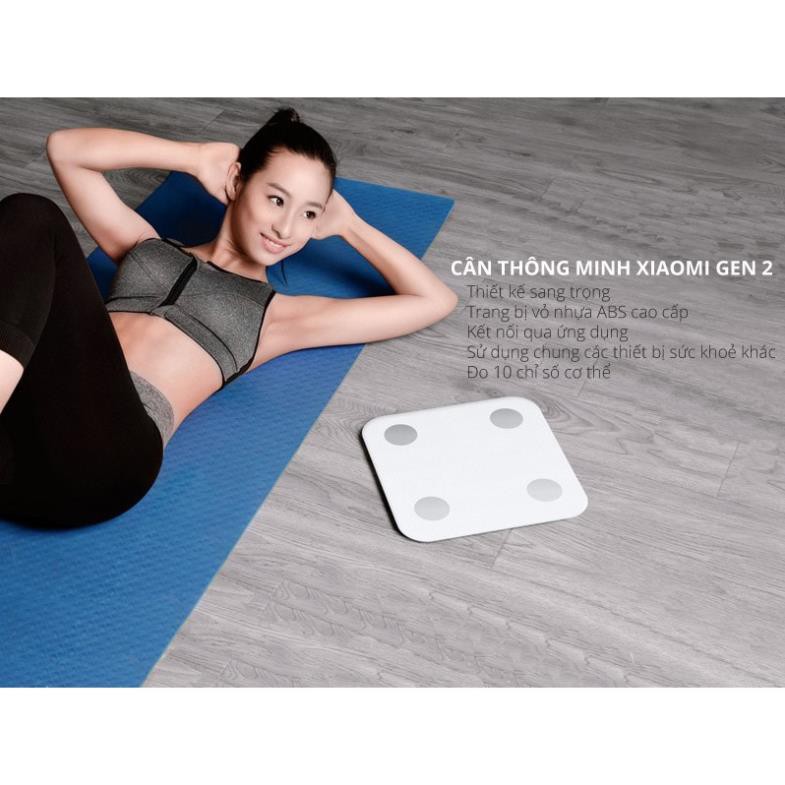 Cân Điện Tử Thông Minh Xiaomi Smart Scale Gen 2 – Bác Sĩ Gia Đình, Trợ Lý Sức Khỏe