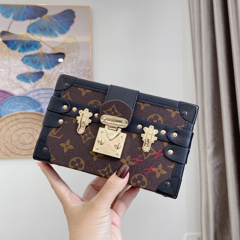 Túi cốp hộp hoạ tiết hoa