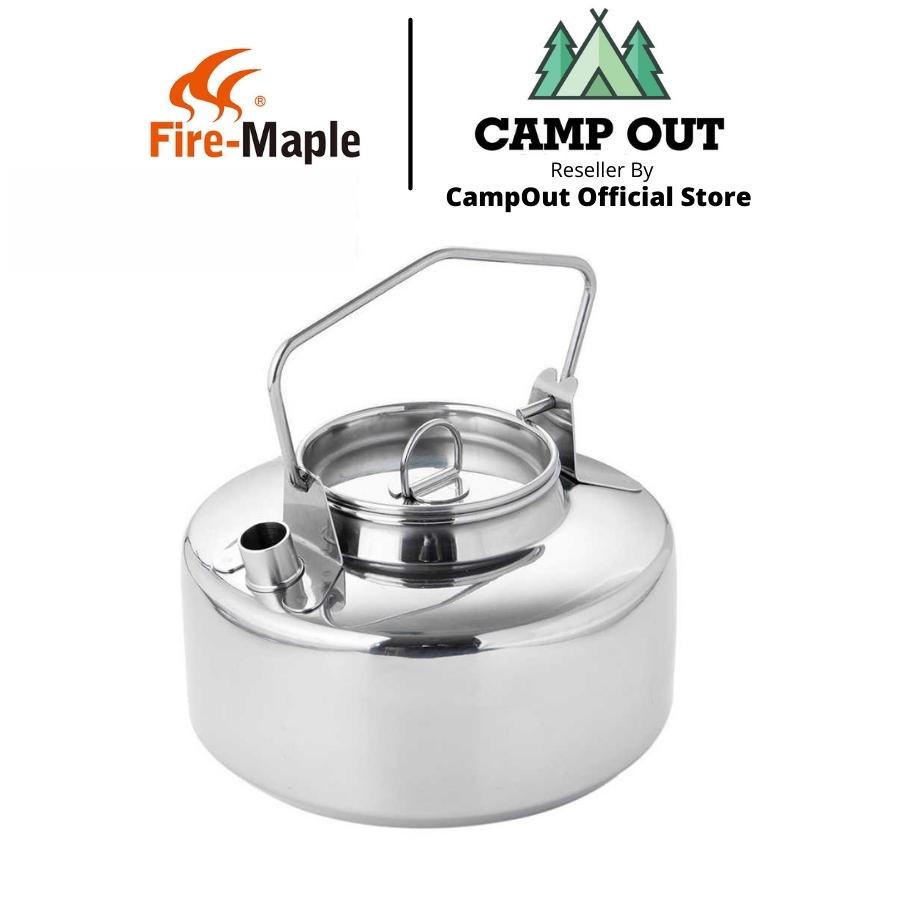 Ấm đun nước firemaple campoutvn dã ngoại 1L Inox SUS 304 FMI-KETTLE01 A305