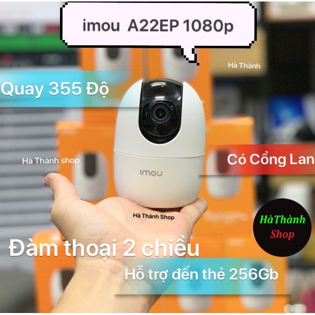 Camera imou a22ep 1080p / A42P 4MP 2K - Kết Nối không dây WiFi hoặc Lan