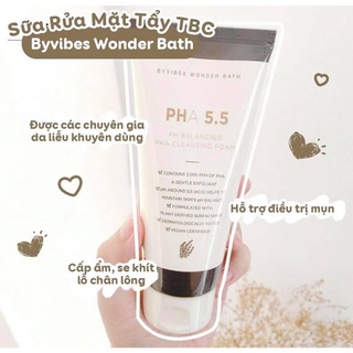 SỮA RỬA MẶT BYVIBES WONDER BATH PHA  5.5