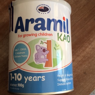 Sữa bột Aramil kao 900g( 1-10 tuổi)