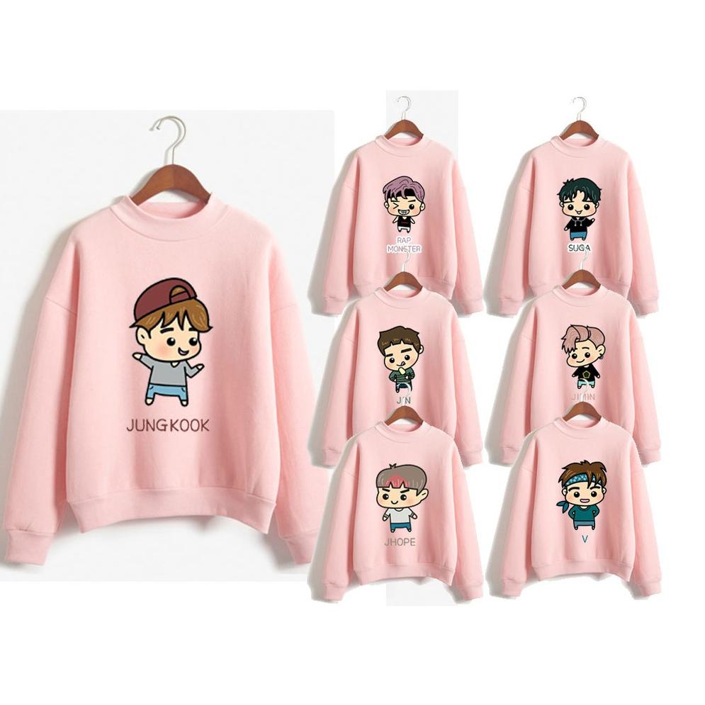 Rw✦Mới Ín➱ Áo Sweater Thời Trang In Tên Các Thành Viên Nhóm Bts | Bpink D52 ➱