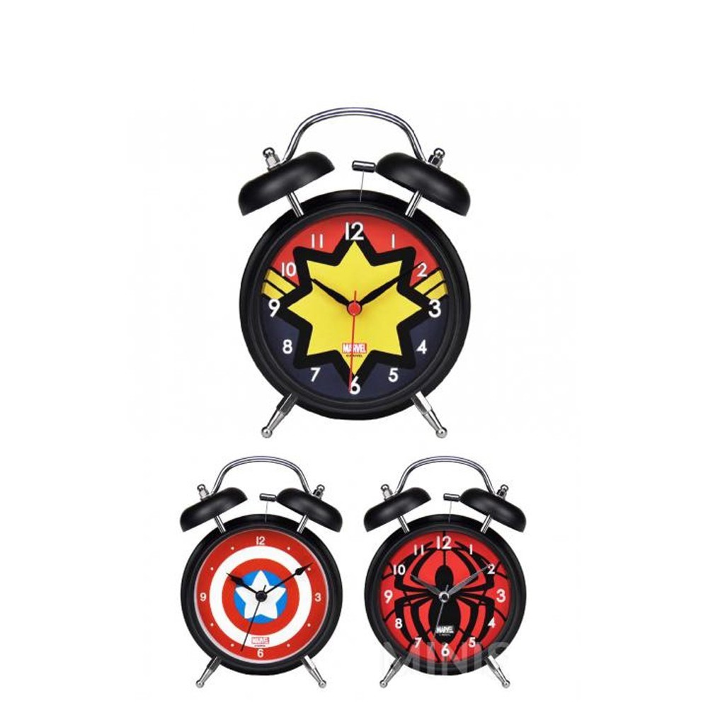 Đồng Hồ Báo Thức Hình Siêu Anh Hùng Marvel Miniso