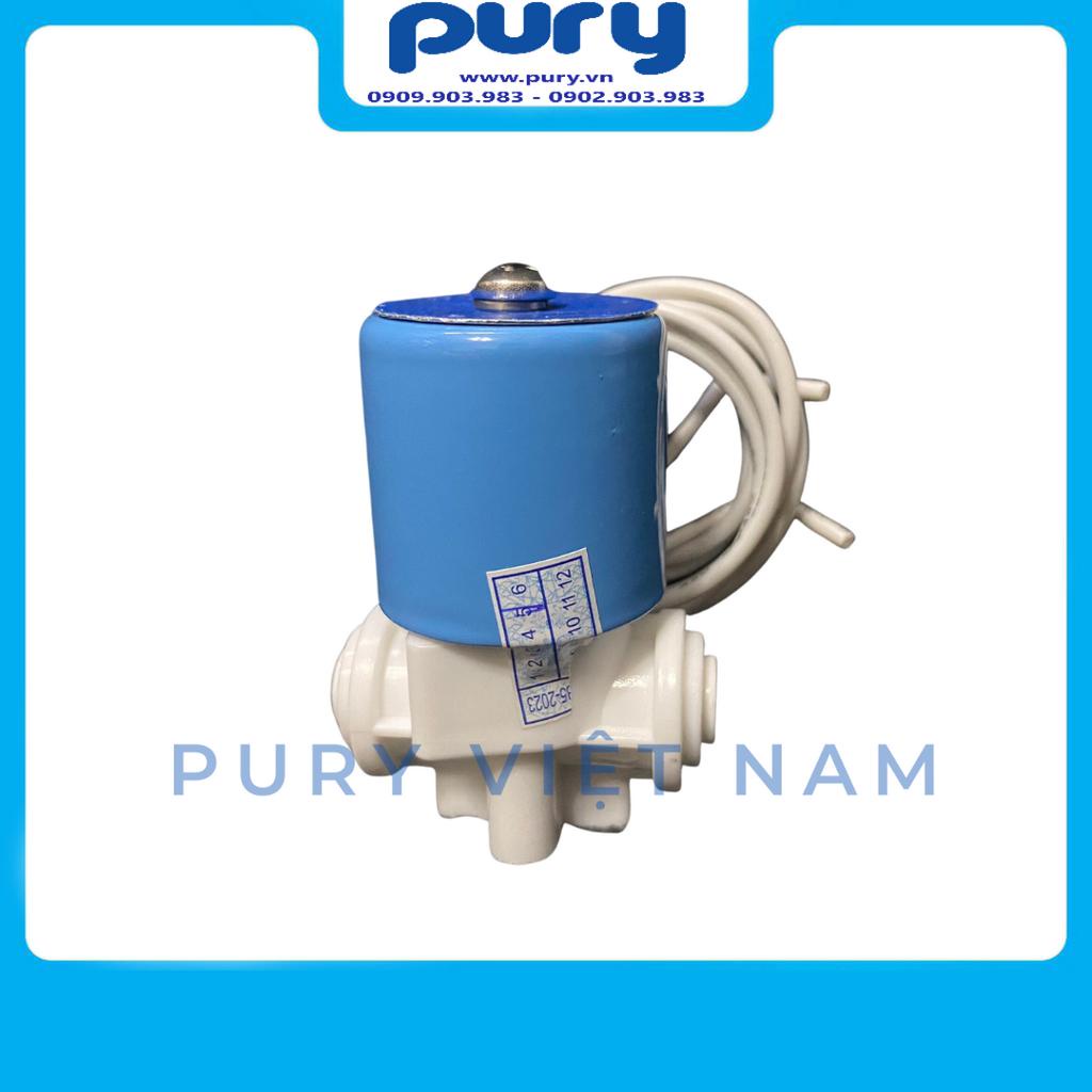 Van Điện Từ Nối Nhanh 24V, 36V Máy Lọc Nước RO --- Van Điện Từ