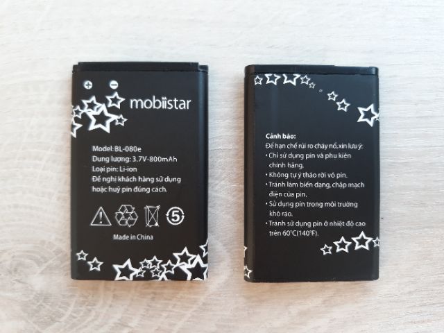 Pin CHÍNH HÃNG mobiistar BL-080e , mobiistar B221 , B223 , B310 và 1 số model khác