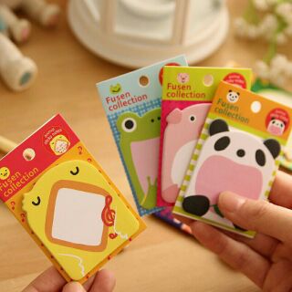 Giấy note hình thú.