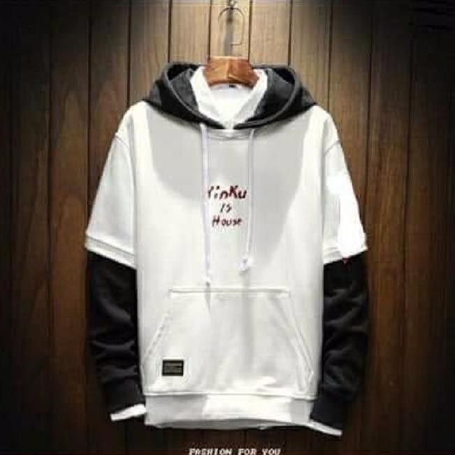 Áo khoác hoodie nam phong cách Hàn Quốc sành điệu