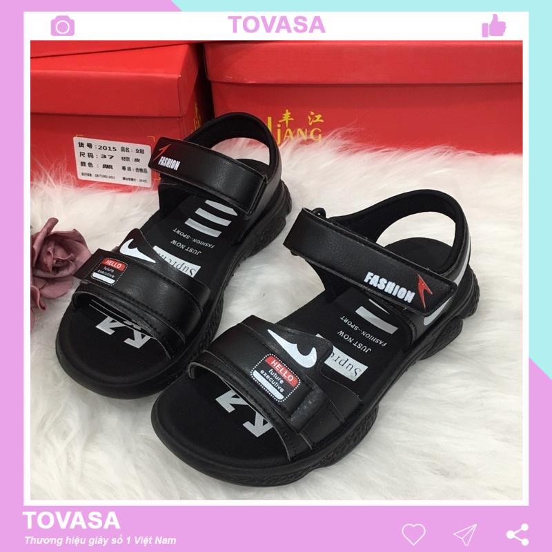 [MÃ SDF888 GIẢM 10% ĐƠN 99K]Sandal xăng đan quai da mềm chống trơn trượt cho bé trai bé gái từ 6 đến 16 tuổi