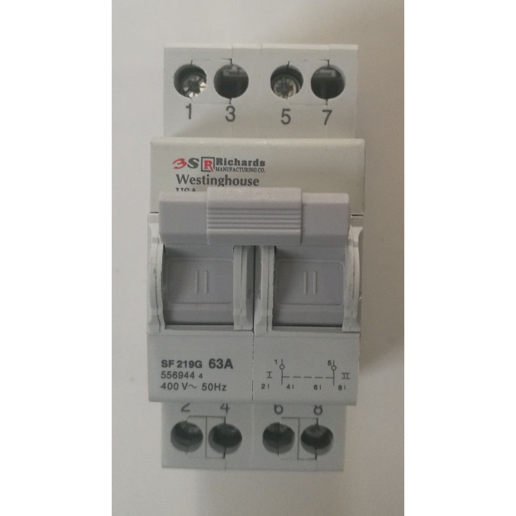 Cầu dao đảo chiều 2P & 4P 25A; 40A 63A ; 100A RICHARDS