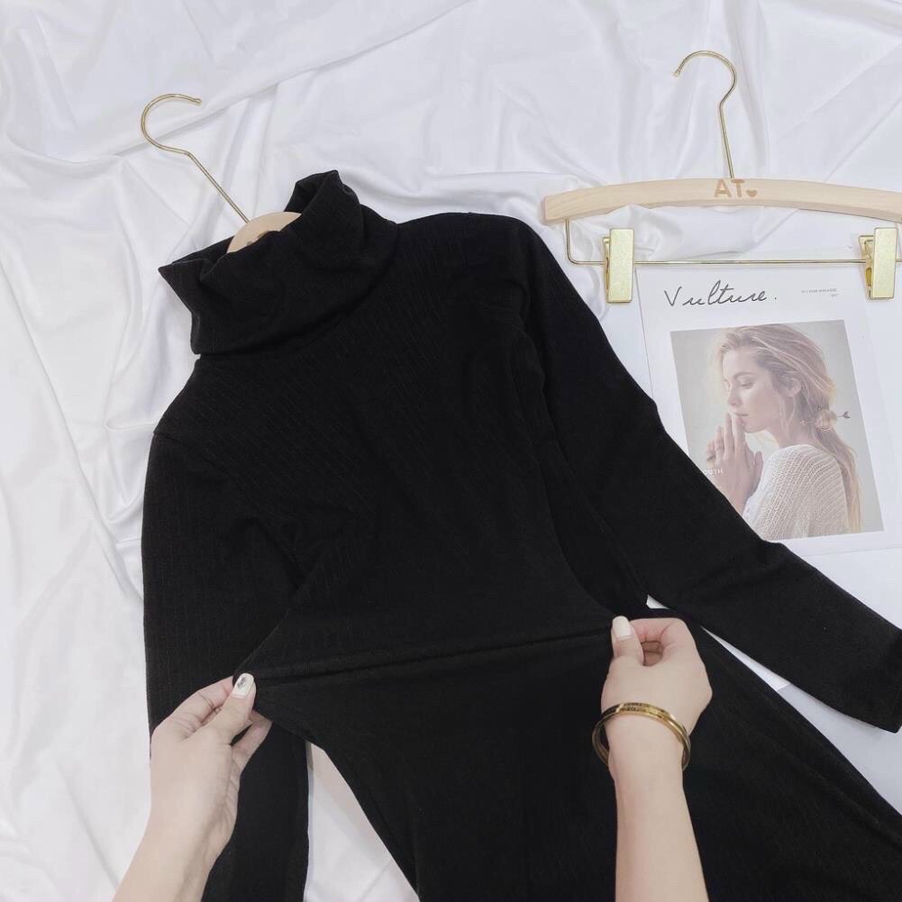 Váy len dệt chất vải đẹp dày dặn Okella V002 | BigBuy360 - bigbuy360.vn