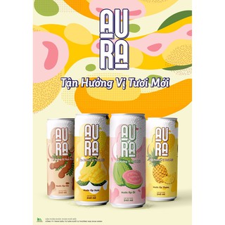 Nước ép thơm 240ml hiệu AURA