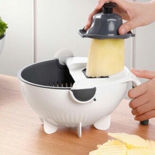 Dụng cụ cắt tỉa rau củ đa năng kèm rổ [Siêu hot]