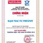 Gạo Mai Hồng – Mai Tư Hoảnh