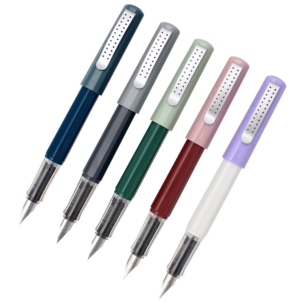 Bộ 5 Bút Máy Jinhao 5 Màu Sắc Đậm Chất Lượng Cao
