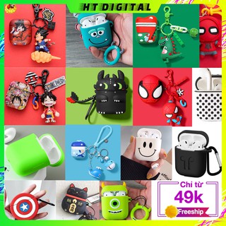 [Big Sale]Bao Đựng Tai Nghe Airpod 1 / 2 Silicon Đa Sắc Màu