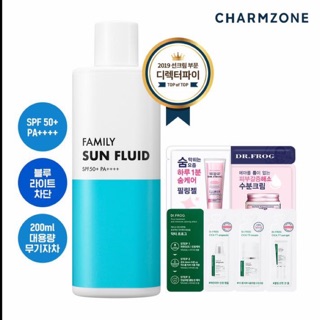 kem chống nắng không chứa hương liệu family sun fluid