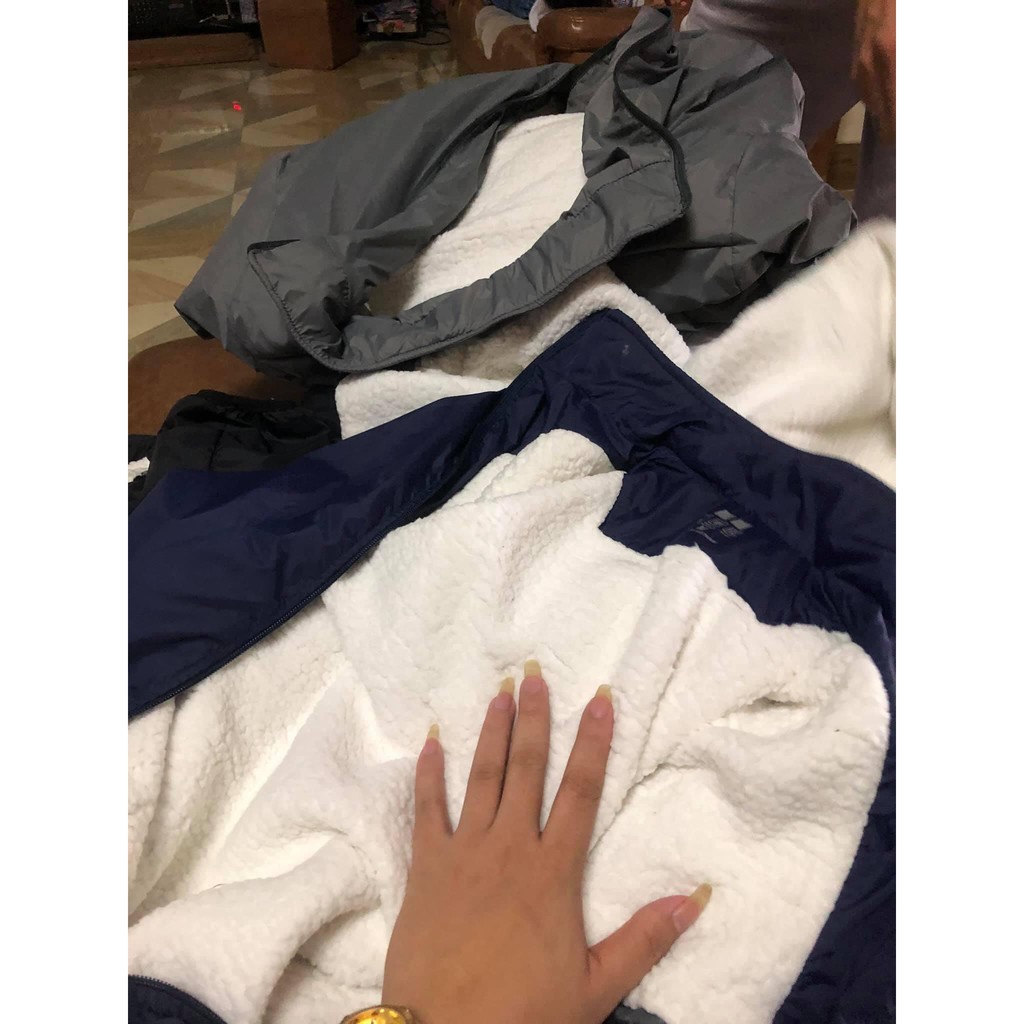 (FREE SHIP) Áo Gió Nam Lot Lông Cừu, Chống Nước, Siêu Ấm | BigBuy360 - bigbuy360.vn