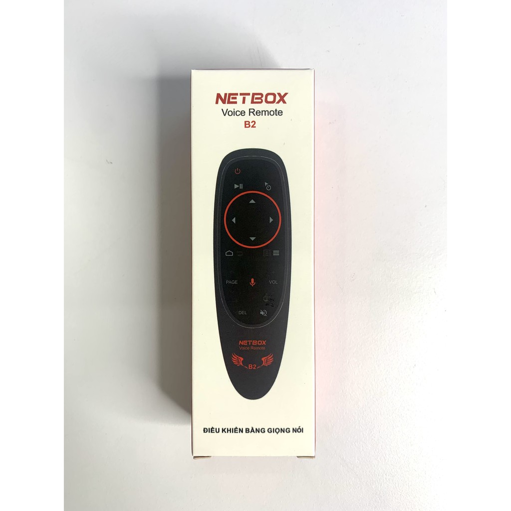 Chuột Bay NETBOX B2 Tìm Kiếm Giọng Nói 1 Chạm 1 Nút Học Lệnh HÀNG CHÍNH HÃNG