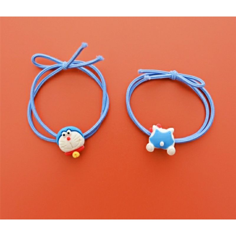 Cột Tóc Kẹp Tóc Lông Xù Họa Tiết Doraemon Doraemon