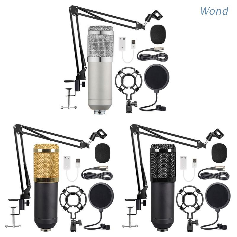 Bộ Mic Thu Âm Wond Bm-800 Cho Máy Tính