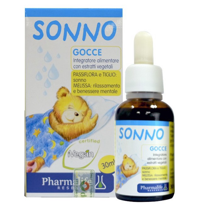 Siro Sonno Bimbi Gocce – Giúp bé ngủ ngon, hết quấy khóc đêm (lọ 30ml)