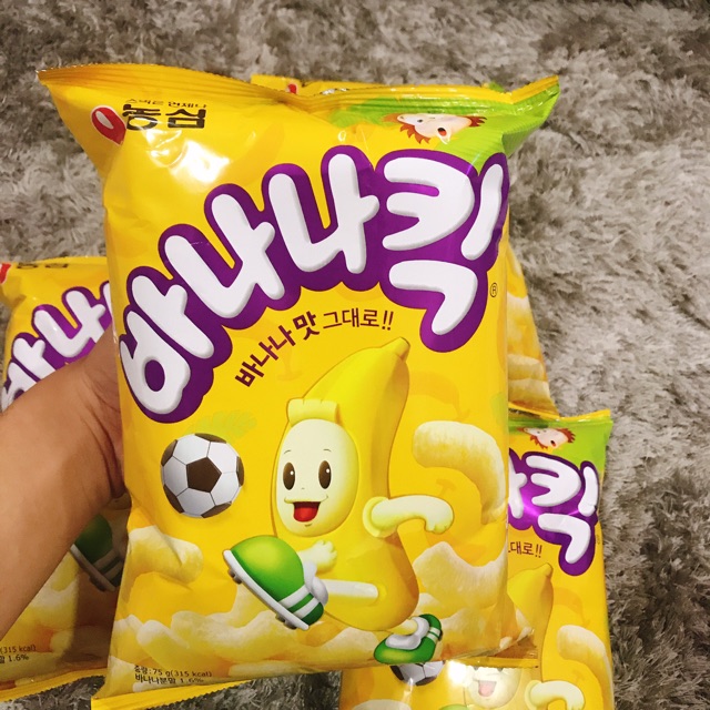 Snack chuối  thơm ngon Hàn Quốc 🇰🇷