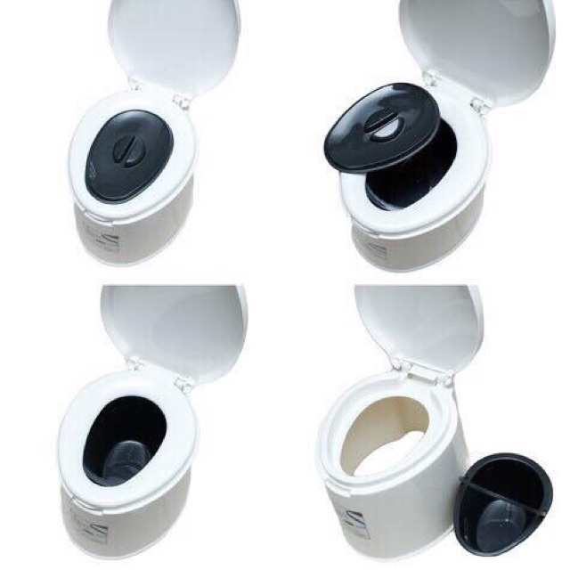 Bô vệ sinh người già, toilet mini di động cao cấp