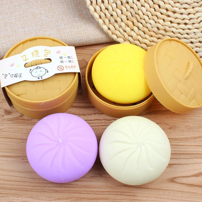 Thú dẻo bóp giảm stress - Chó Shiba - Bánh bao- Ếch, Ngựa, Vịt dạng mochi silicon bóp dẻo