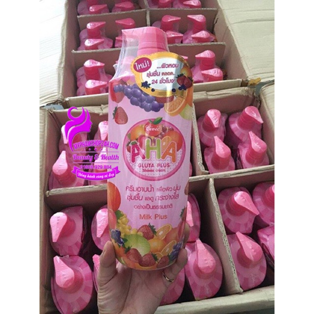 Sữa tắm trắng da Aha Civic 700ml Thái lan