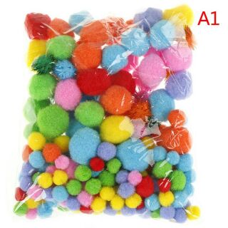 Pom pom 100 viên đủ loại