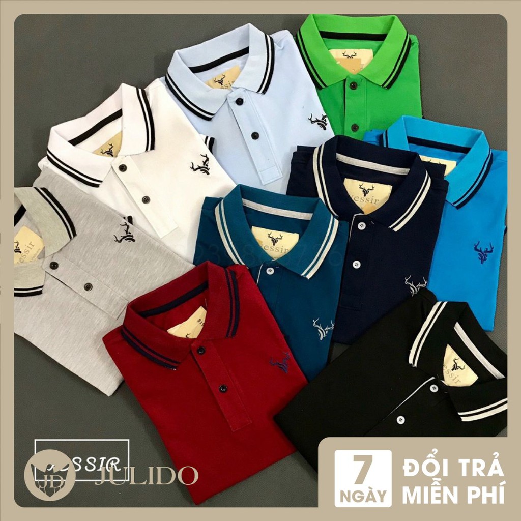 ÁO THUN NAM POLO BIG SIZE VẢI COTTON XUẤT XỊN CÁ SẤU SIÊU MÁT