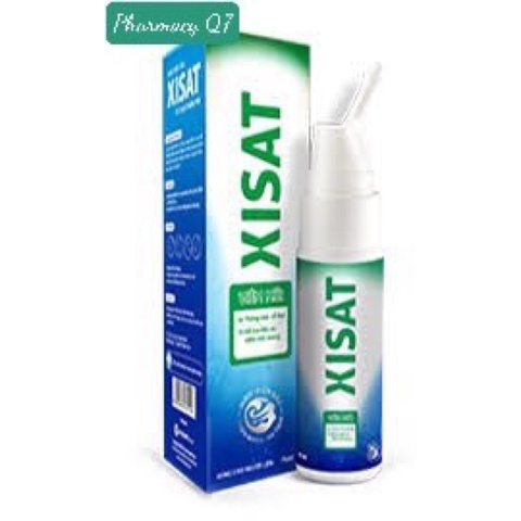 Xisat Bạc hà xanh lá Nước biển sâu sạch thông mũi - Xisat XANH LÁ - XISAT XANH BẠC HÀ