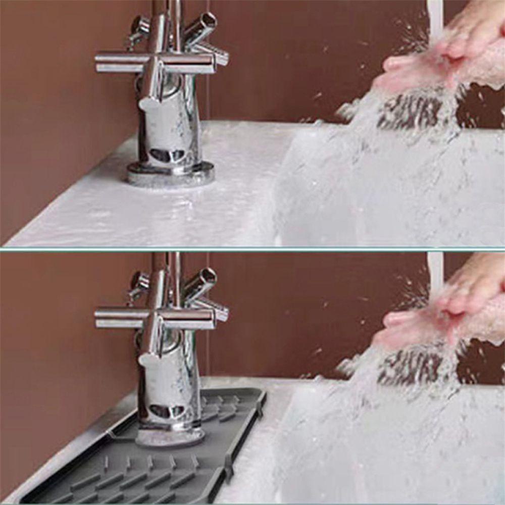 Thảm Lót Bồn Rửa Chén Thấm Hút Nước Chống Văng Tiện Lợi