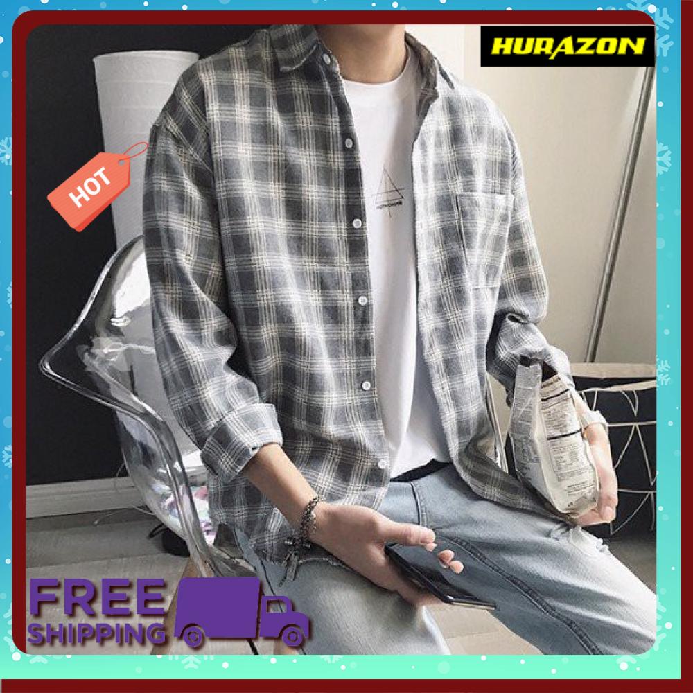 Áo Sơ Mi Caro Nhỏ Victory Vải Mát Mềm Mịn Form Hàn Quốc Unisex màu Nam Nữ ASM3018 , phong cách hiện đại