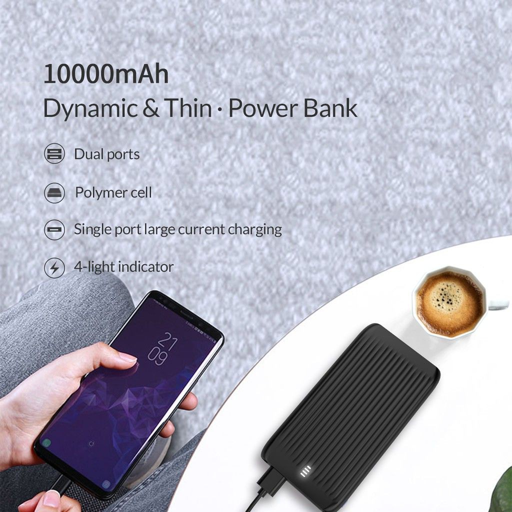 Pin Sạc Dự Phòng Orico 10000mAh K10S - Hàng Chính Hãng bảo hành 12 tháng