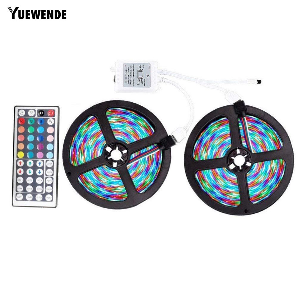 【COD】5/10m LED Strip Light Cupboard Garage Decor with IR Control