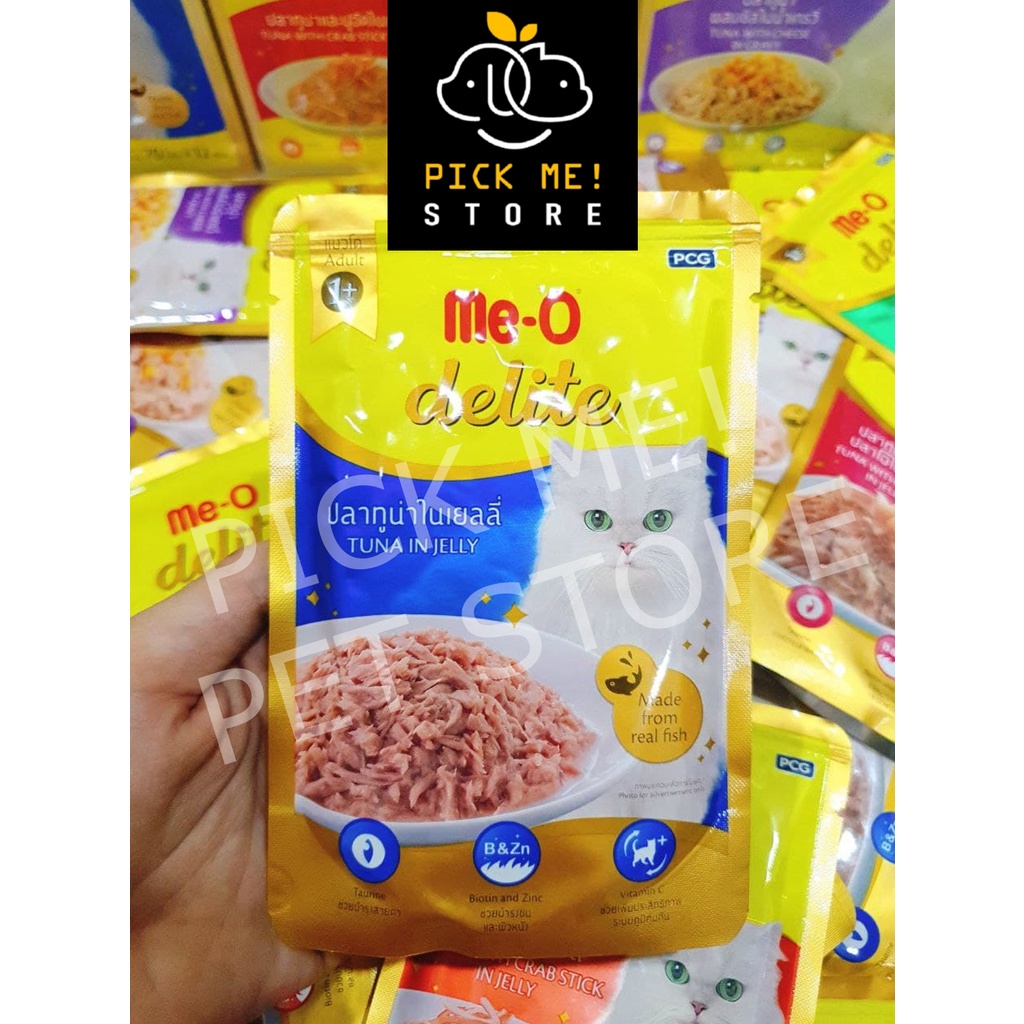 Pate Cho Mèo Trưởng Thành Me-O Delite 70g